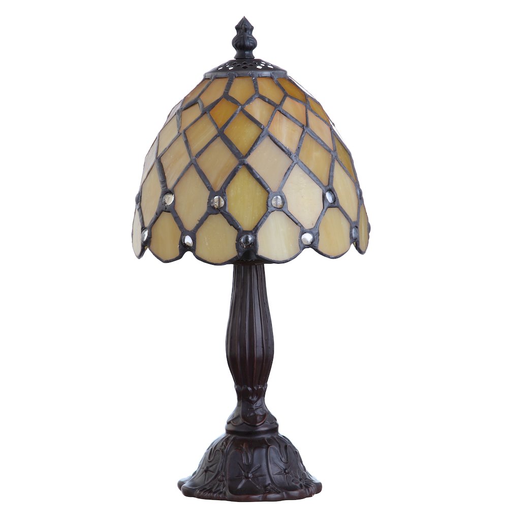 Campbell Tiffany Style Led Table Lamp. Picture 2