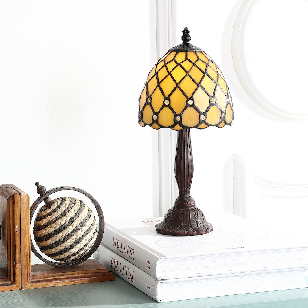 Campbell Tiffany Style Led Table Lamp. Picture 5