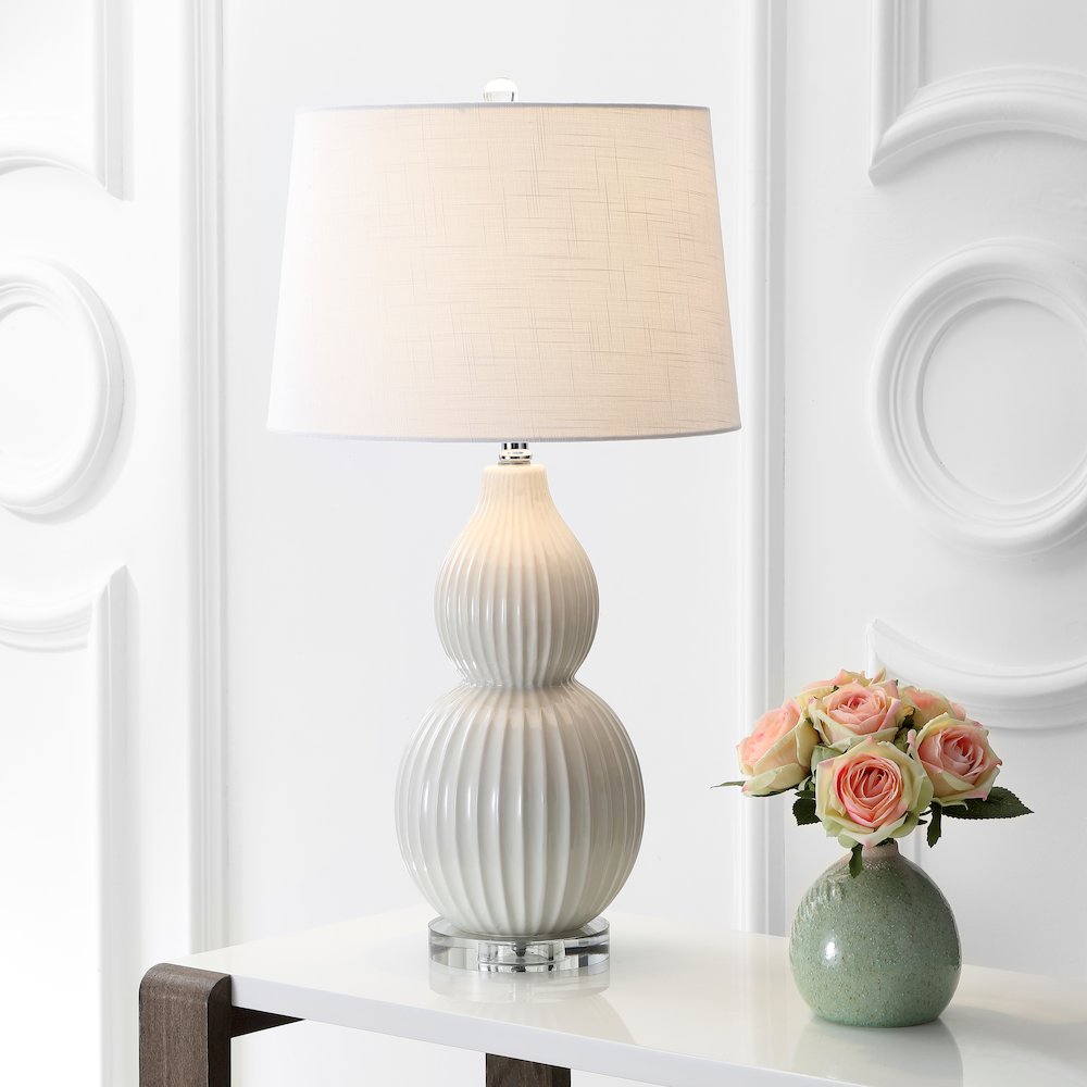 Thatcher Ceramic Led Table Lamp. Picture 5