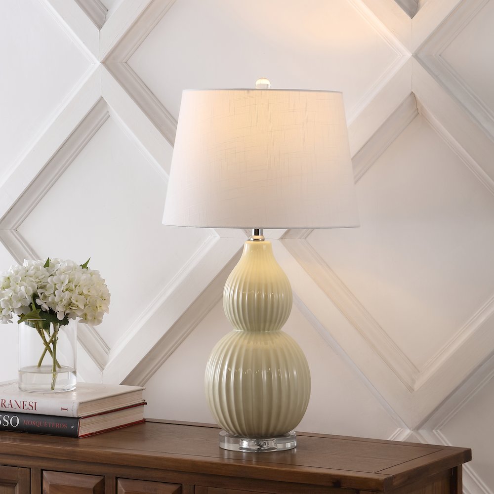 Thatcher Ceramic Led Table Lamp. Picture 4