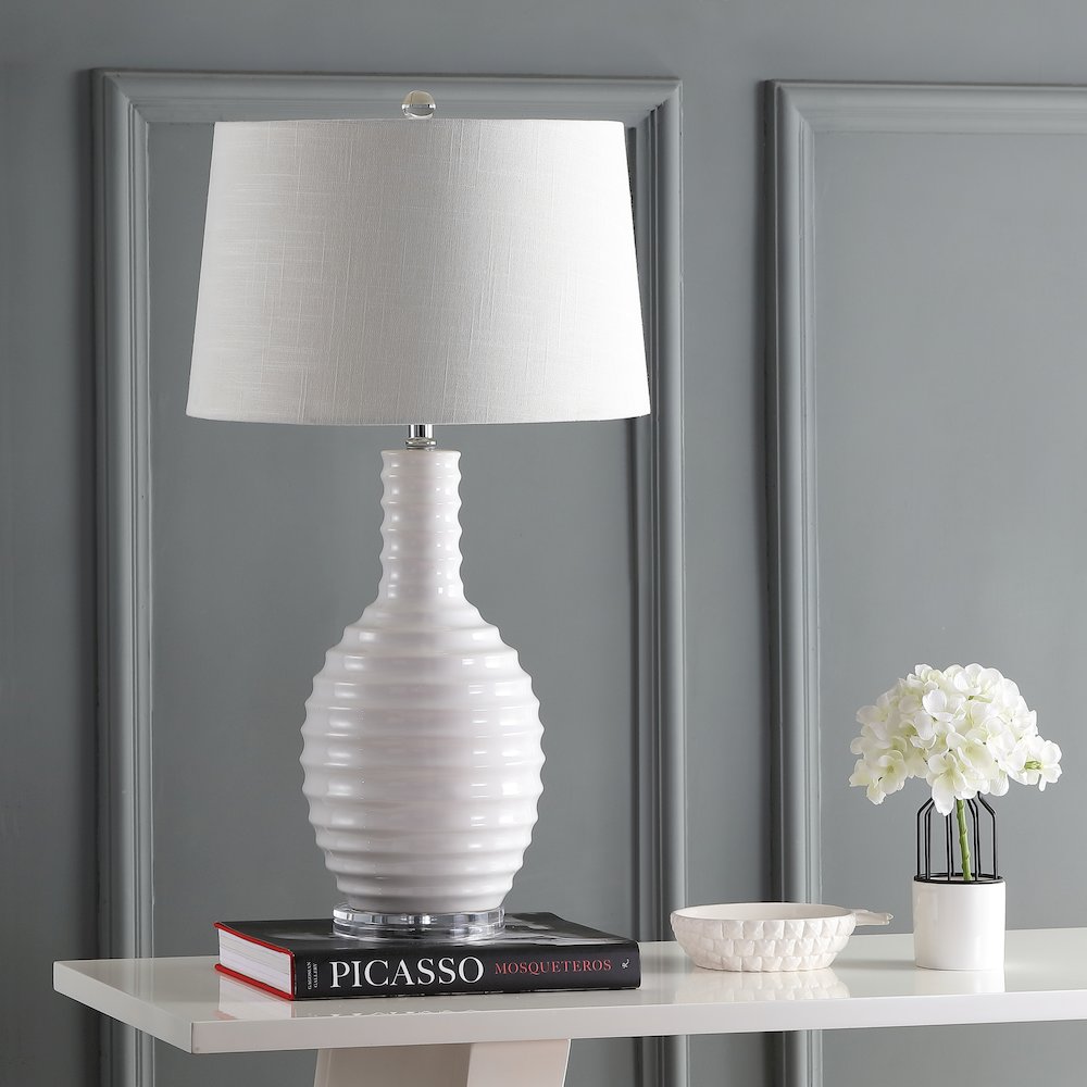Dylan Ceramic Led Table Lamp. Picture 6