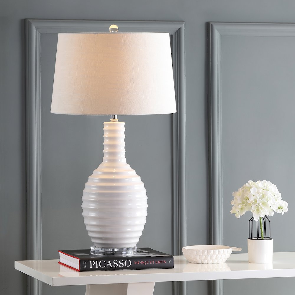 Dylan Ceramic Led Table Lamp. Picture 5