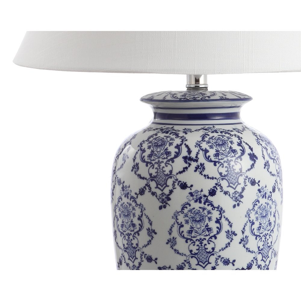 Juliana Chinoiserie Ceramic Led Table Lamp. Picture 3