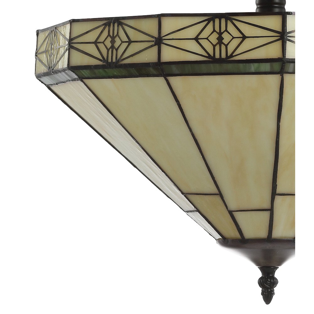 Jasmine Tiffany Style Glassmetal Led Semi. Picture 3