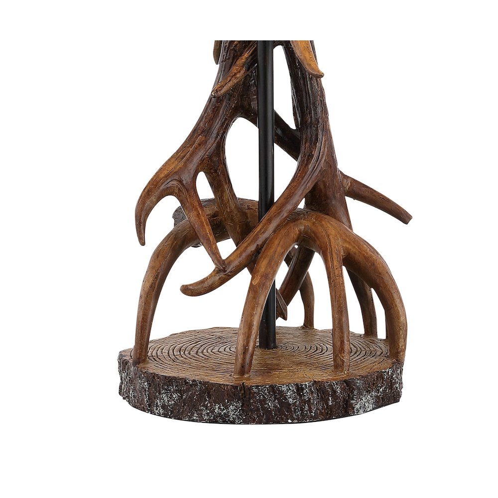 Cabell Farmhouse Rustic Iron Led Table Lamp. Picture 3