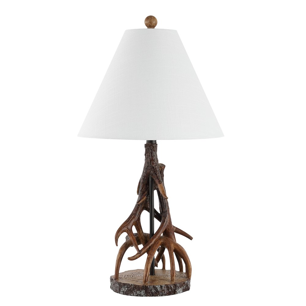 Cabell Farmhouse Rustic Iron Led Table Lamp. Picture 1