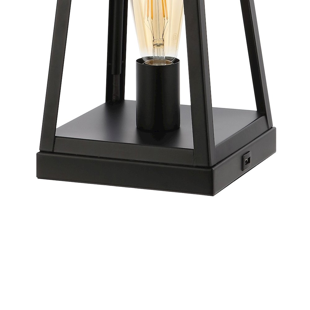 Waylon Classic Industrial Iron Nightlight Led Table Lamp. Picture 3