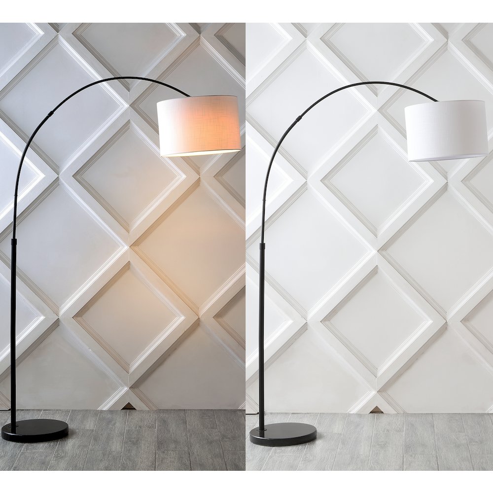 Collier Industrial Vintage Head And Height Adjustable Iron Led Arc Floor Lamp. Picture 7