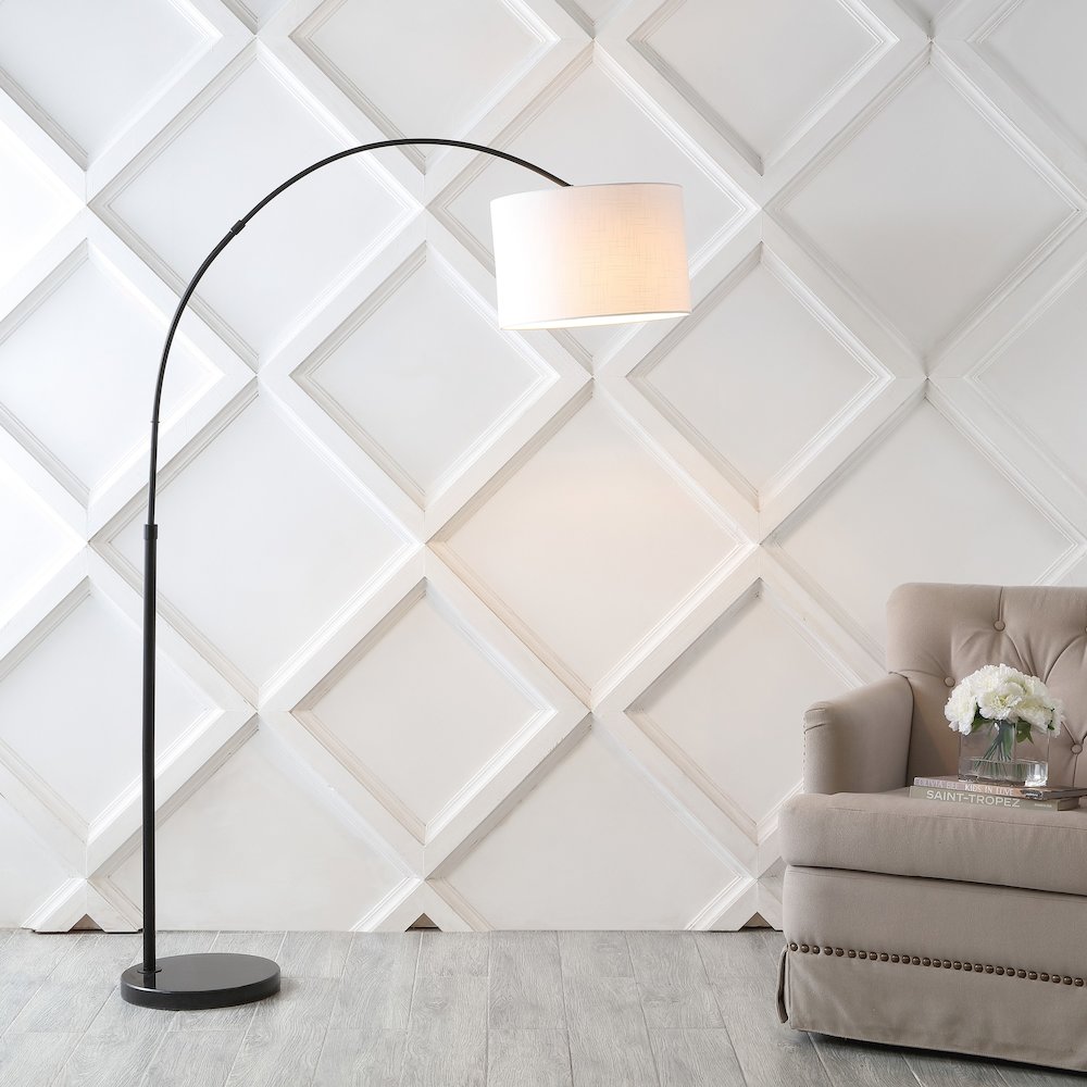 Collier Industrial Vintage Head And Height Adjustable Iron Led Arc Floor Lamp. Picture 5