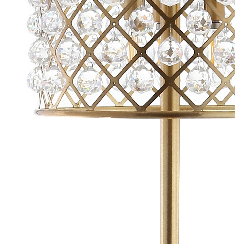 Elizabeth Crystal/Metal Led Floor Lamp. Picture 4