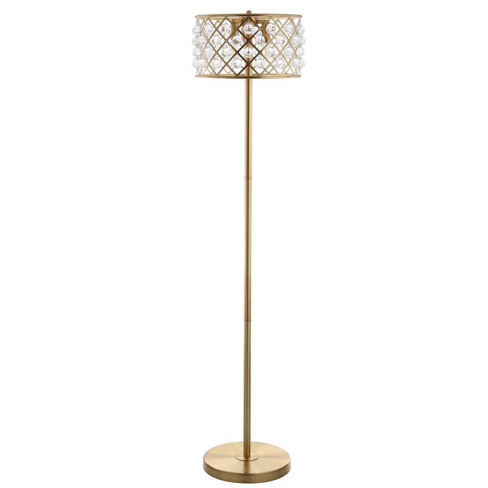 Elizabeth Crystal/Metal Led Floor Lamp. Picture 2
