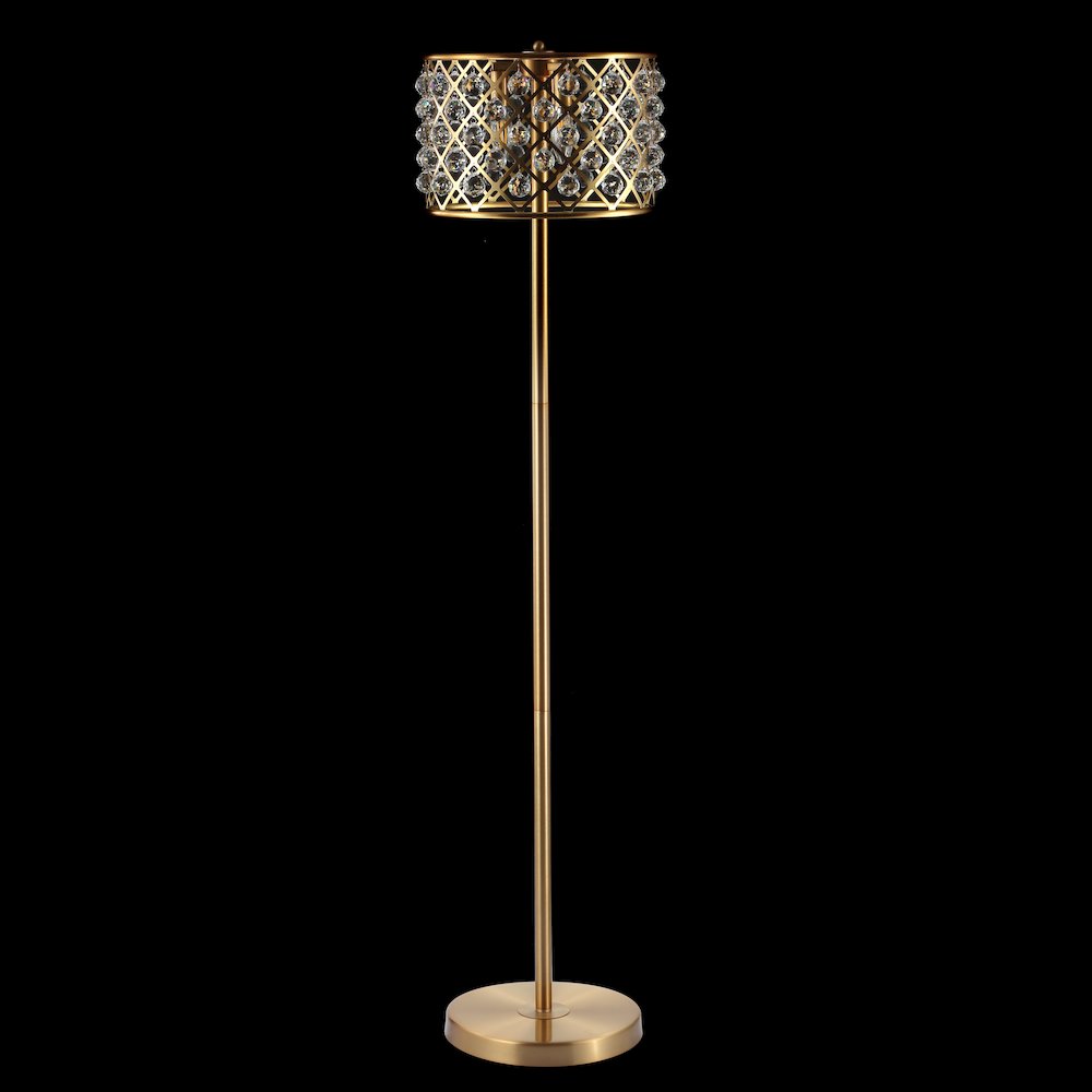 Elizabeth Crystal/Metal Led Floor Lamp. Picture 3