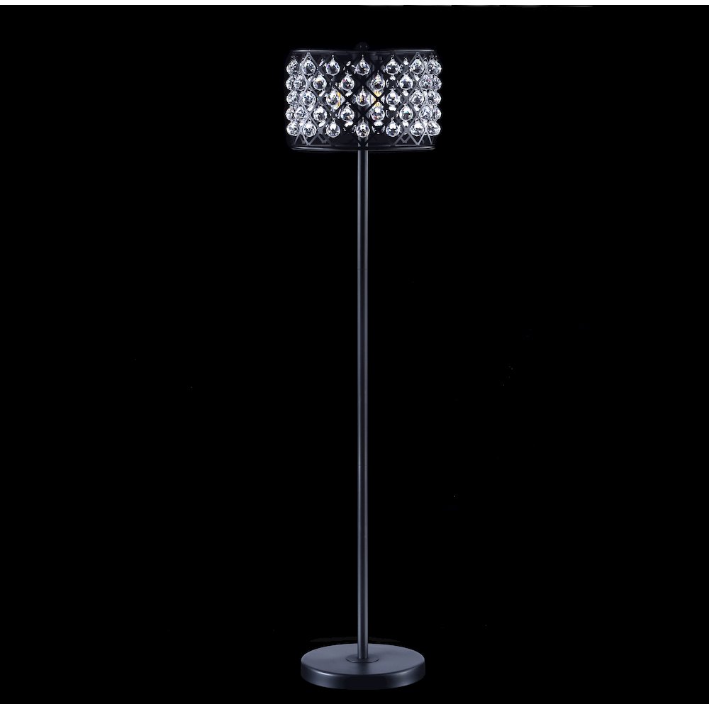 Elizabeth Crystal/Metal Led Floor Lamp. Picture 3