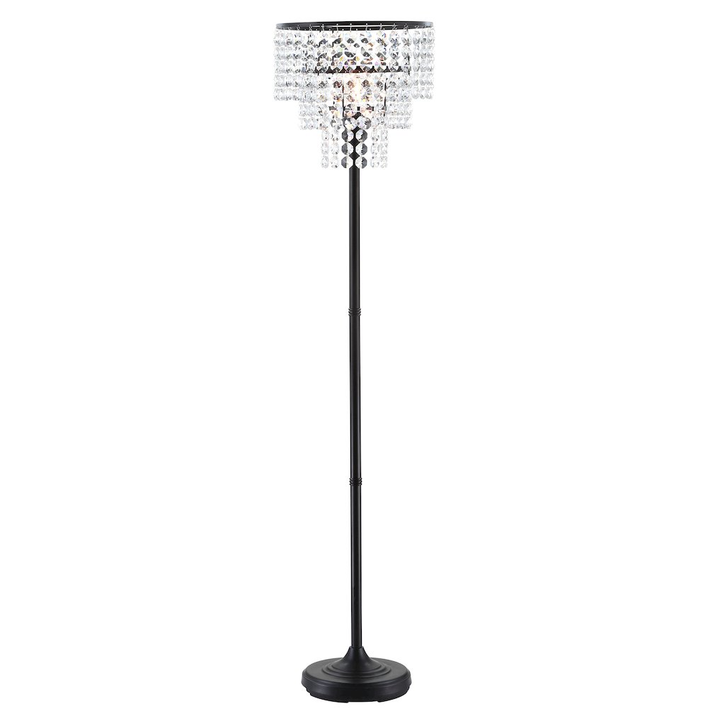 Juliette Crystal/Metal Floor Lamp. Picture 1