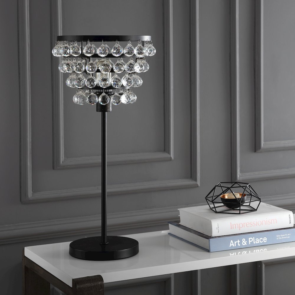 Buckingham Crystal/Metal Table Lamp. Picture 8