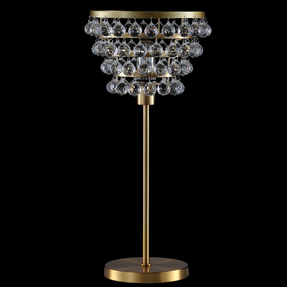 Buckingham Crystal/Metal Table Lamp. Picture 4
