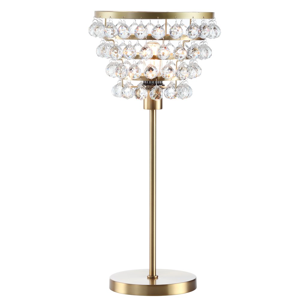 Buckingham Crystal/Metal Table Lamp. Picture 1
