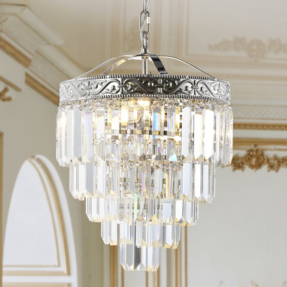 Wyatt Crystal Led Chandelier. Picture 11