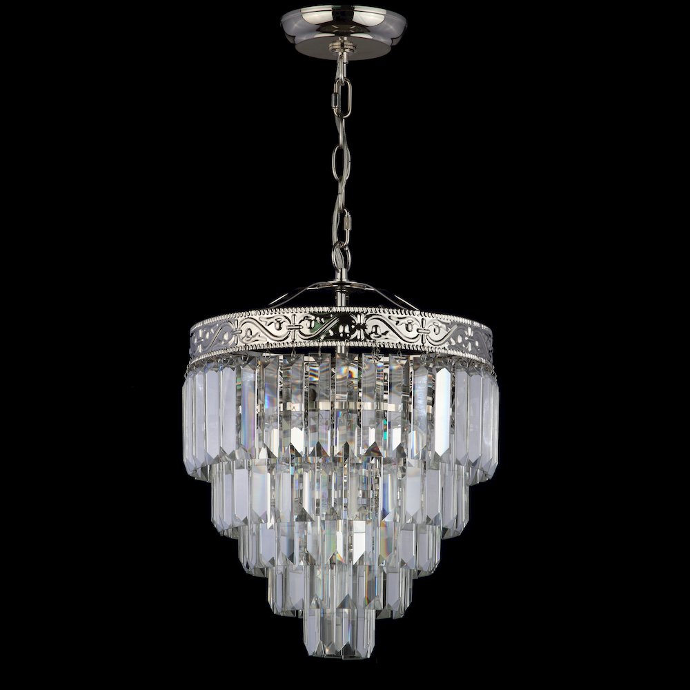 Wyatt Crystal Led Chandelier. Picture 4