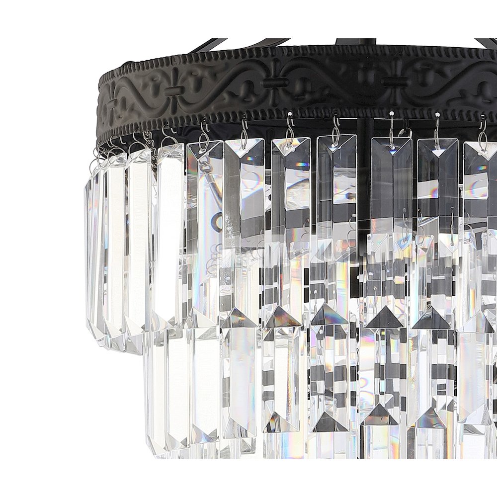 Wyatt Crystal Led Chandelier. Picture 5
