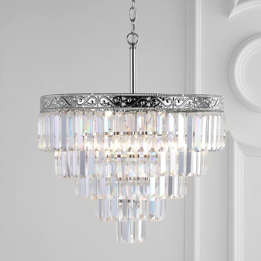 Wyatt Crystal Led Chandelier. Picture 7