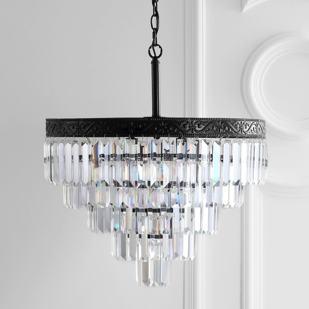 Wyatt Crystal Led Chandelier. Picture 8