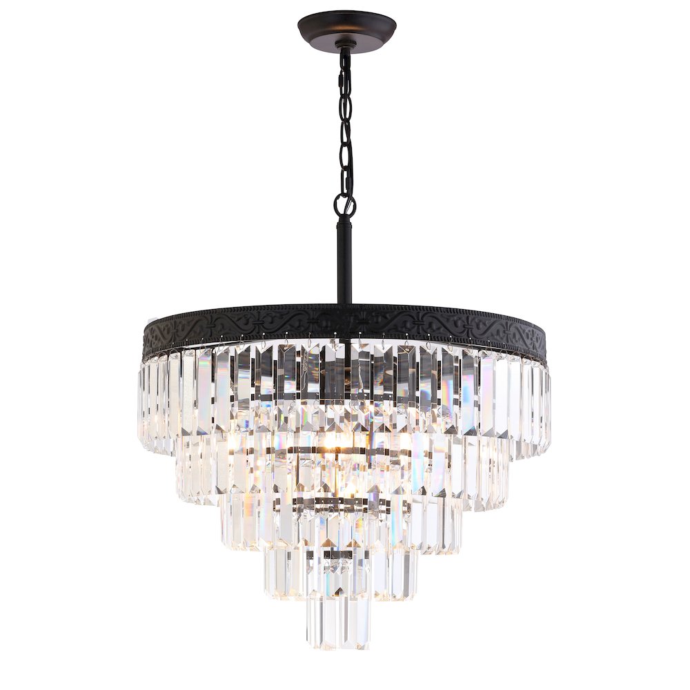 Wyatt Crystal Led Chandelier. Picture 1