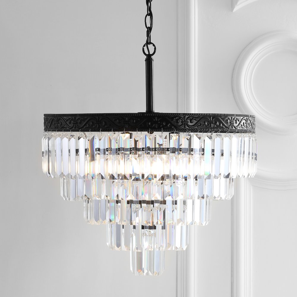 Wyatt Crystal Led Chandelier. Picture 7