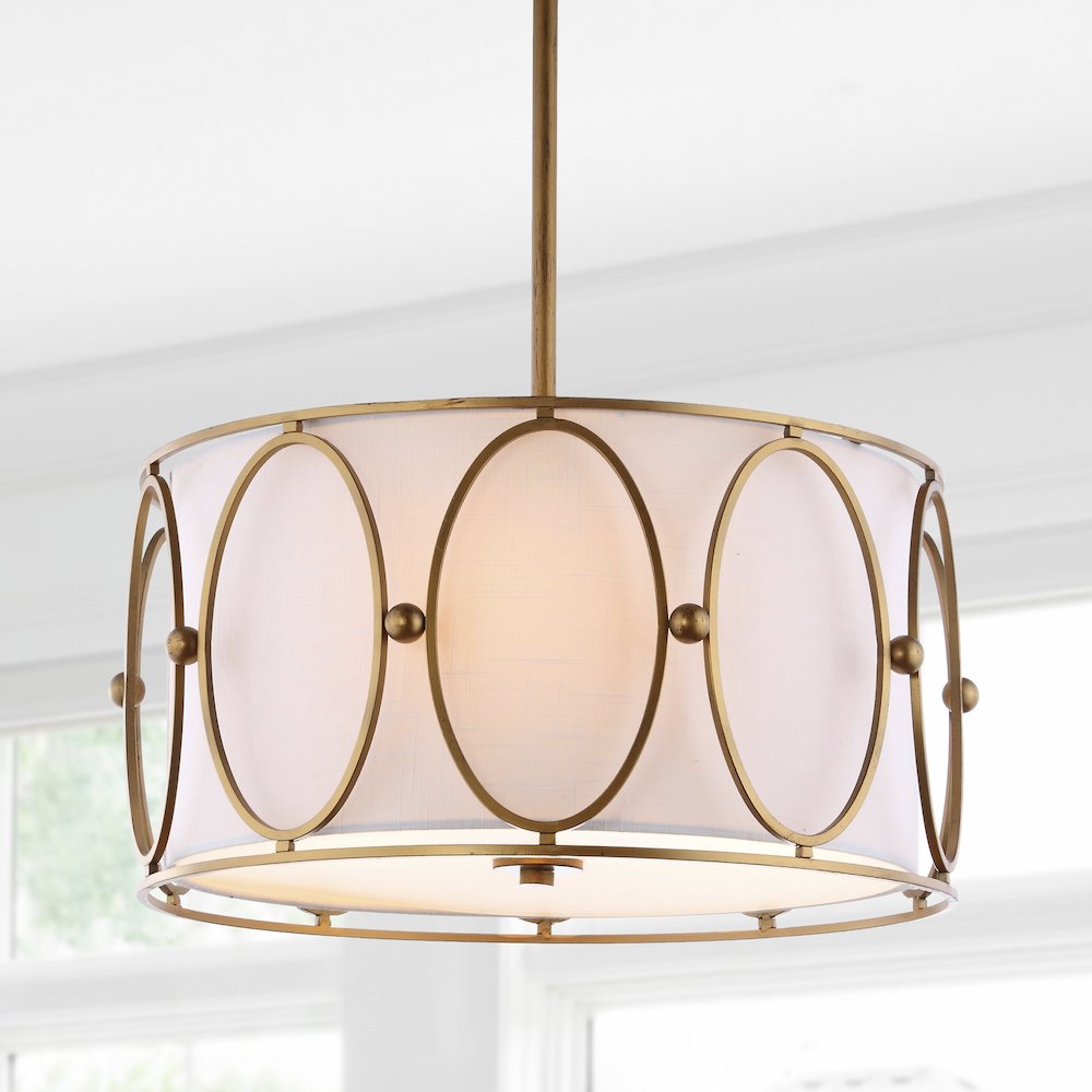 Violetta Metal Led Pendant. Picture 8