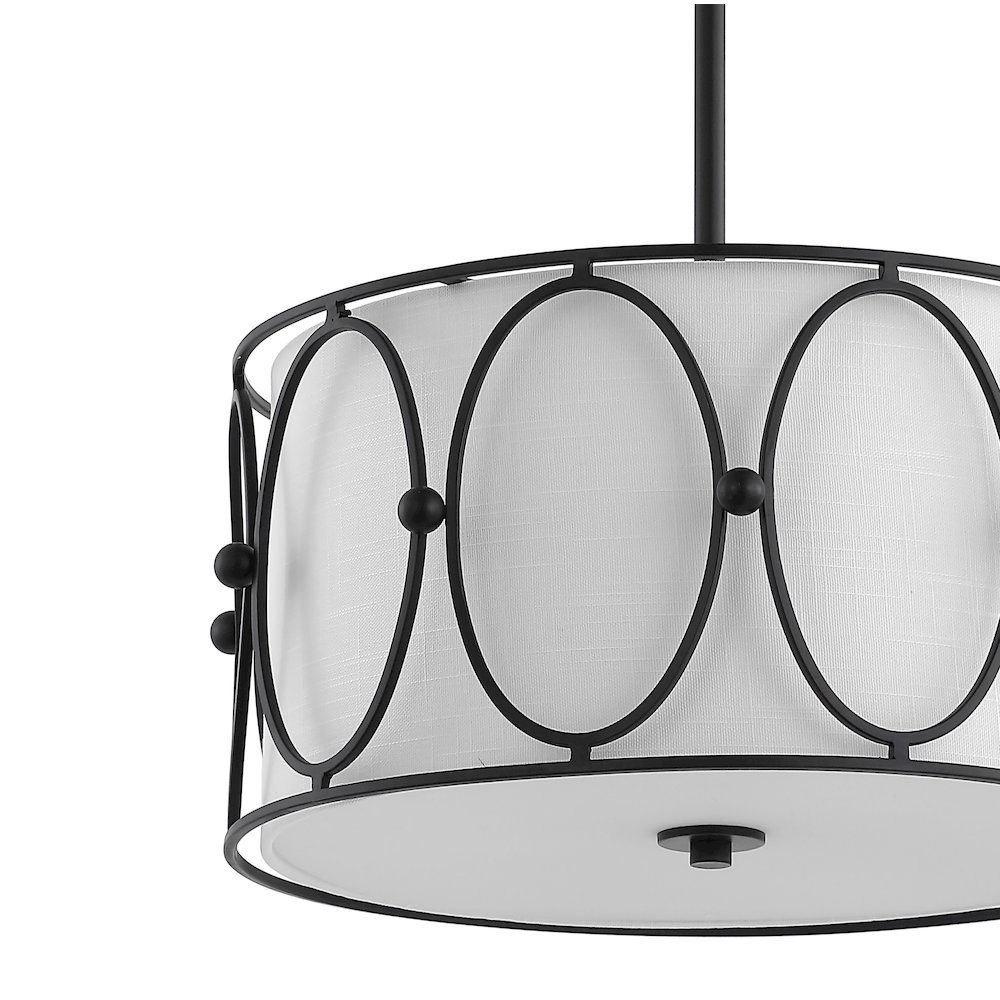 Violetta Metal Led Pendant. Picture 3