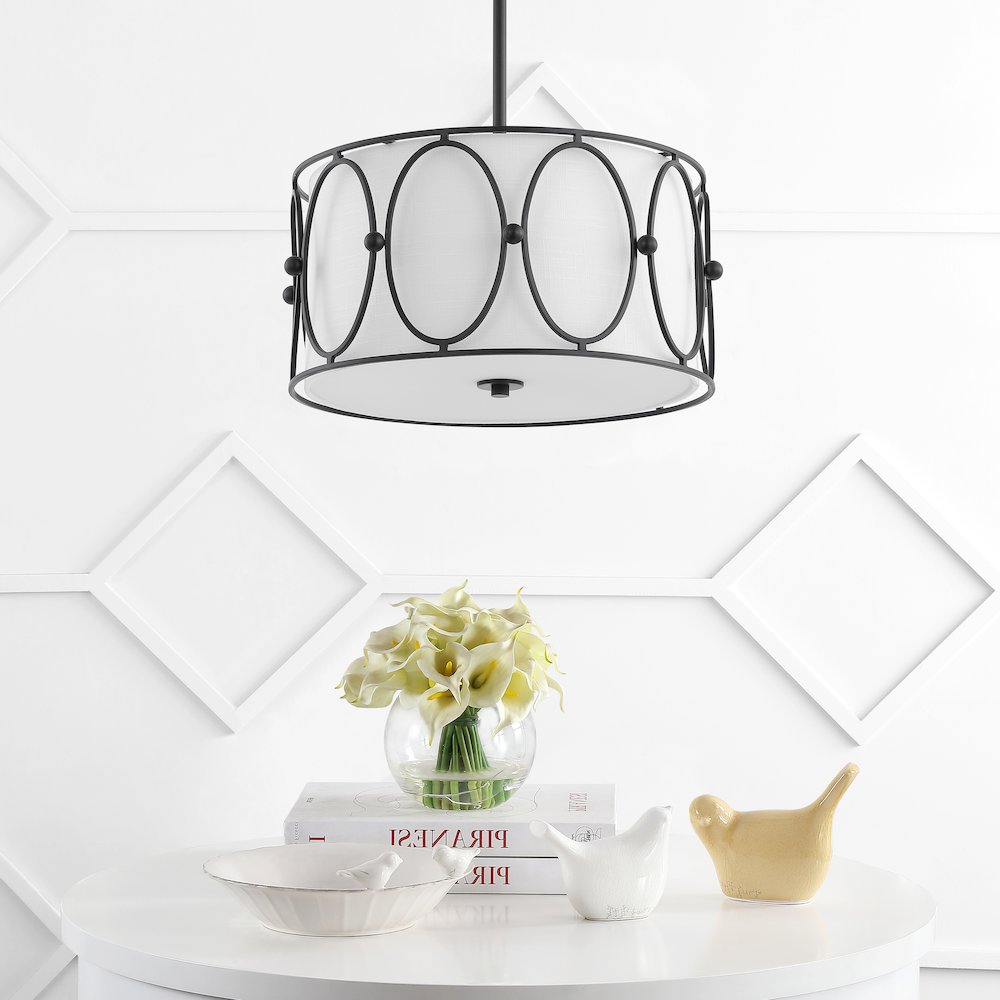 Violetta Metal Led Pendant. Picture 6