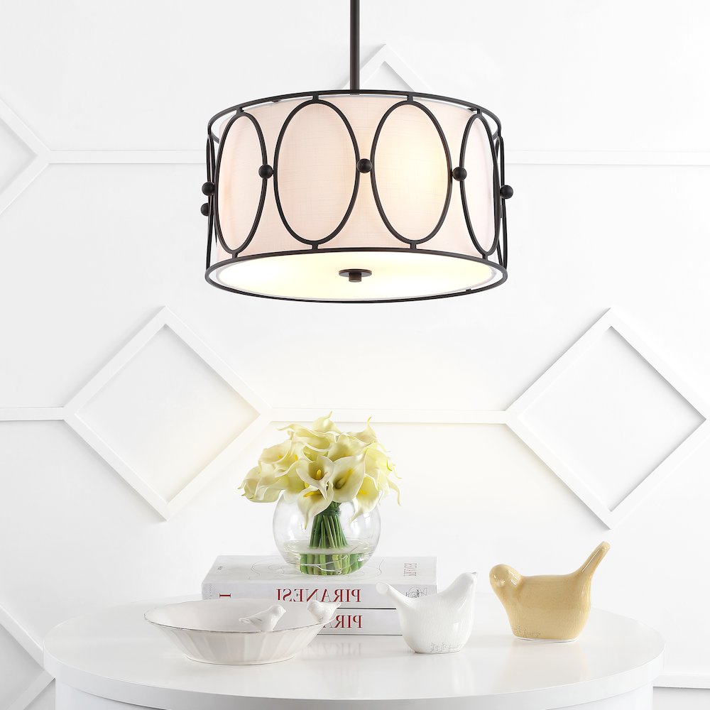 Violetta Metal Led Pendant. Picture 5