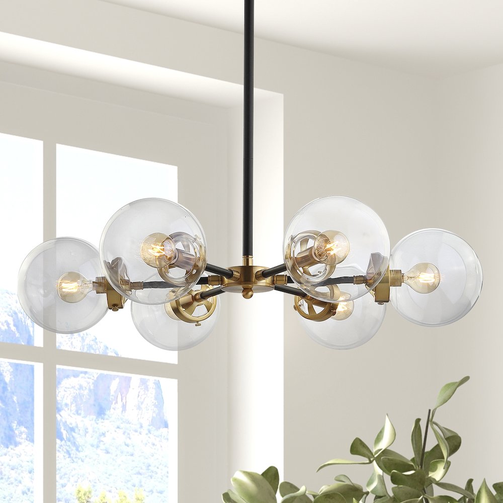 Caleb Brass Cluster Pendant. Picture 10
