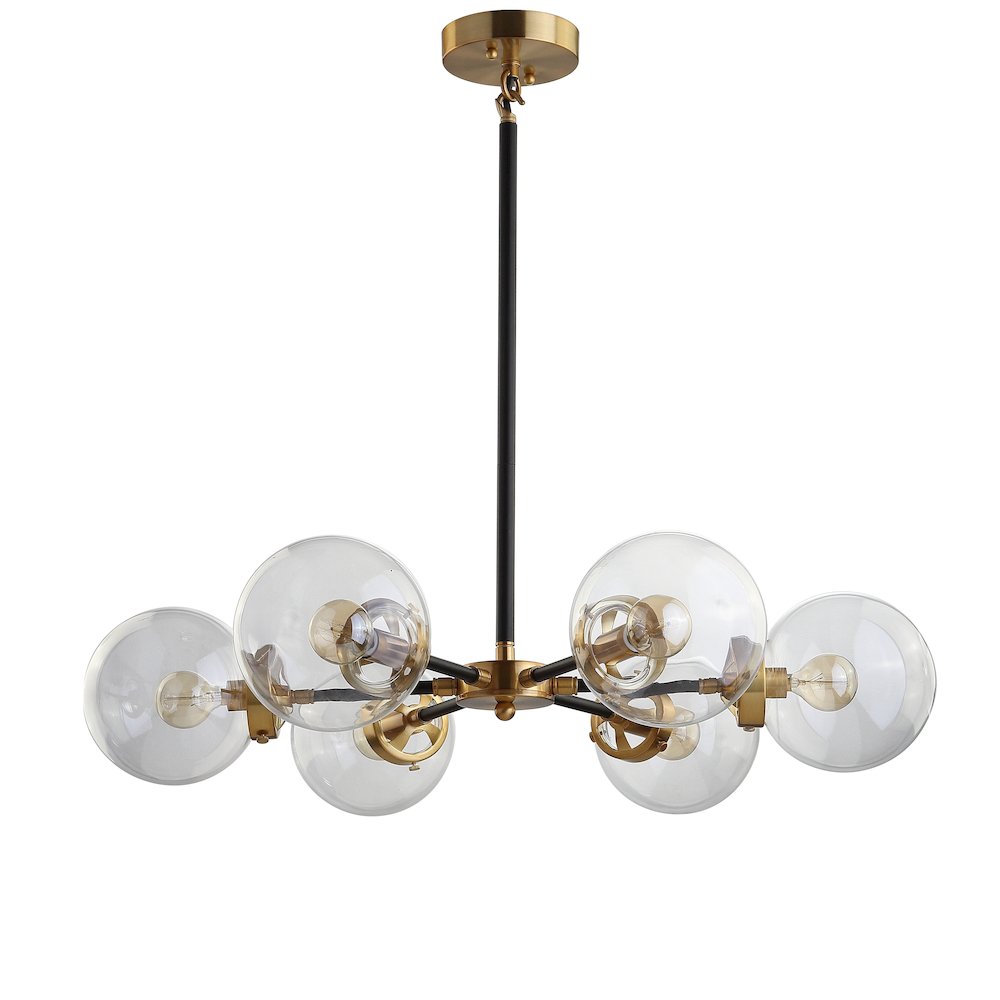 Caleb Brass Cluster Pendant. Picture 2