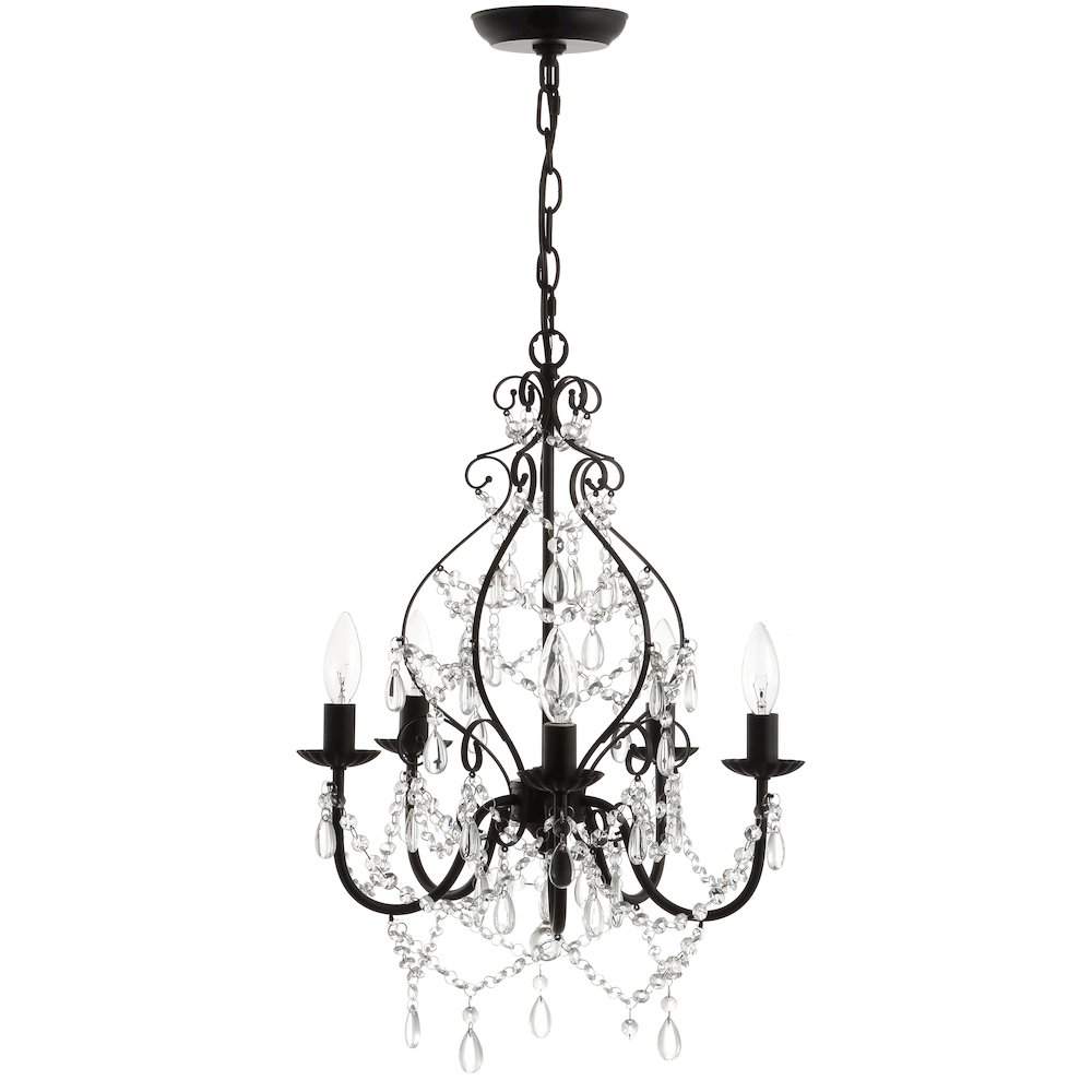 Maura Crystal/Metal Led Chandelier. Picture 2