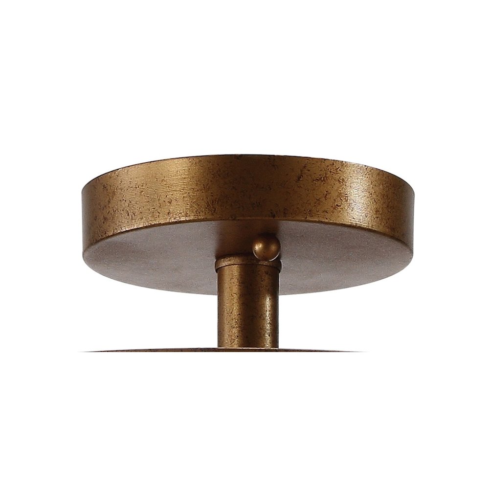 Georgian Stonemetal Led Flush Mount. Picture 4