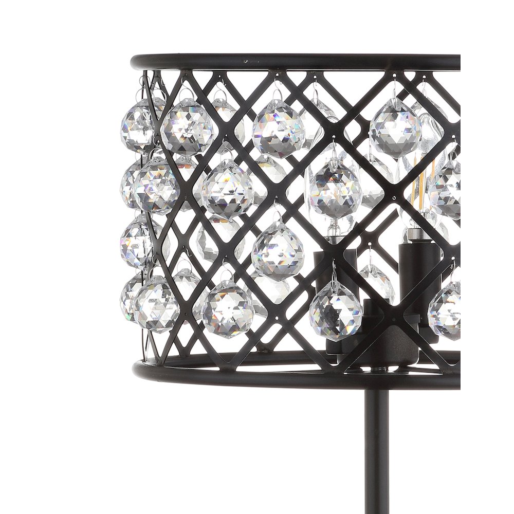 Gabrielle Metal/Crystal Led Table Lamp. Picture 5