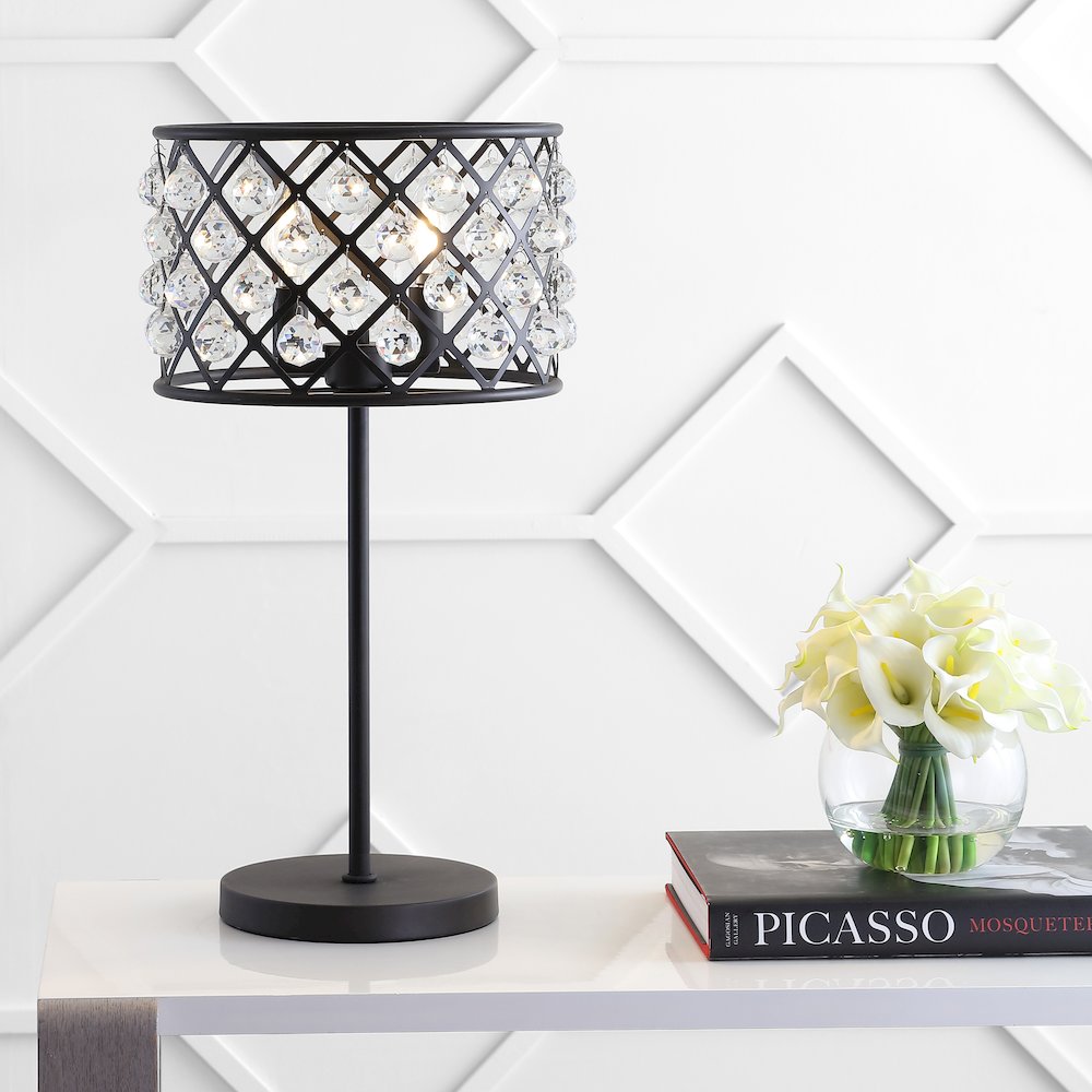 Gabrielle Metal/Crystal Led Table Lamp. Picture 7