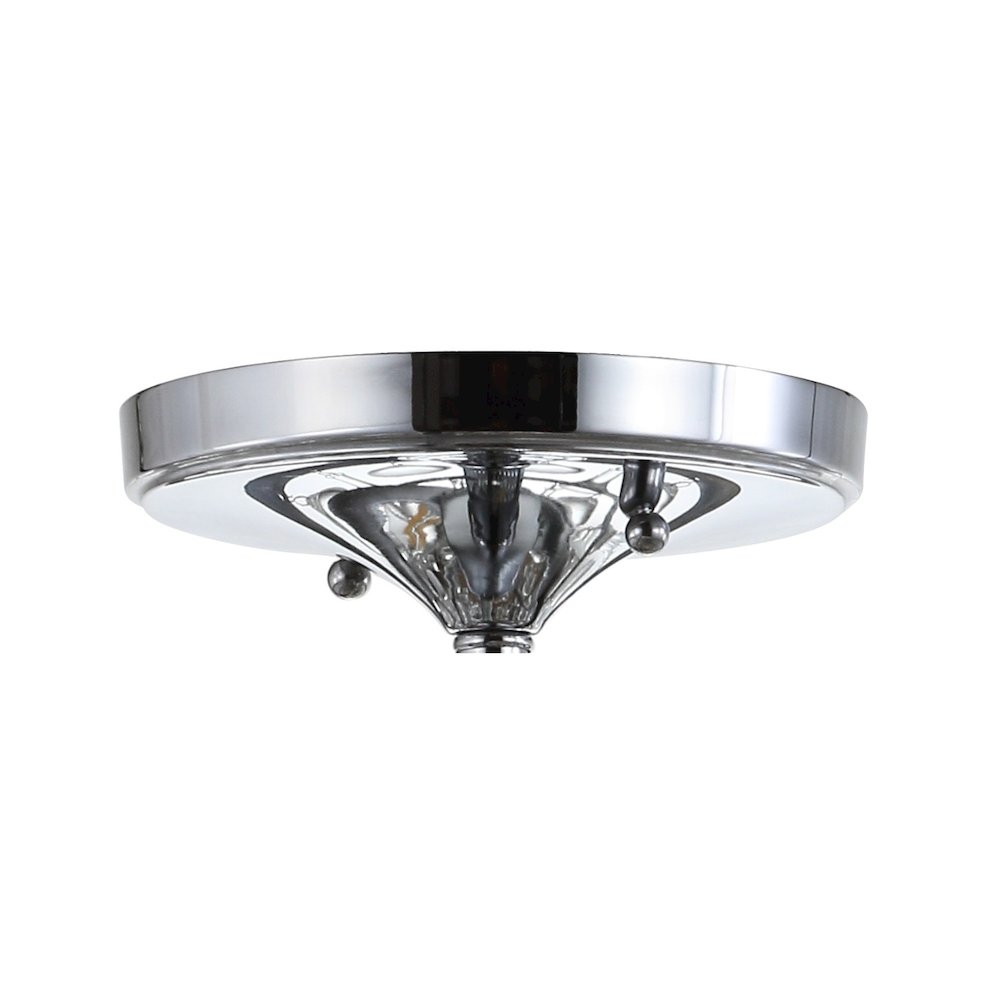 Toronto Metal/Crystal Led Flush Mount. Picture 6