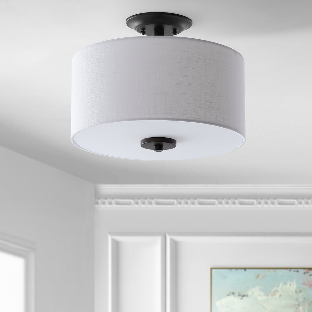 Marc Metal Led Semi Flush Mount. Picture 6