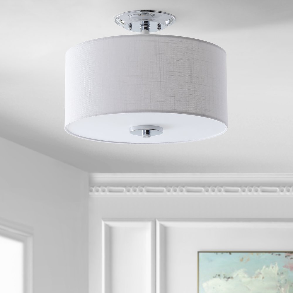 Marc Metal Led Semi Flush Mount. Picture 6