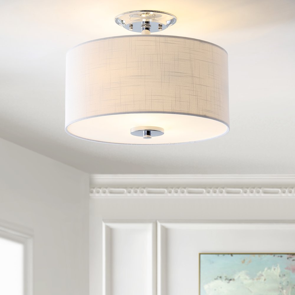 Marc Metal Led Semi Flush Mount. Picture 5