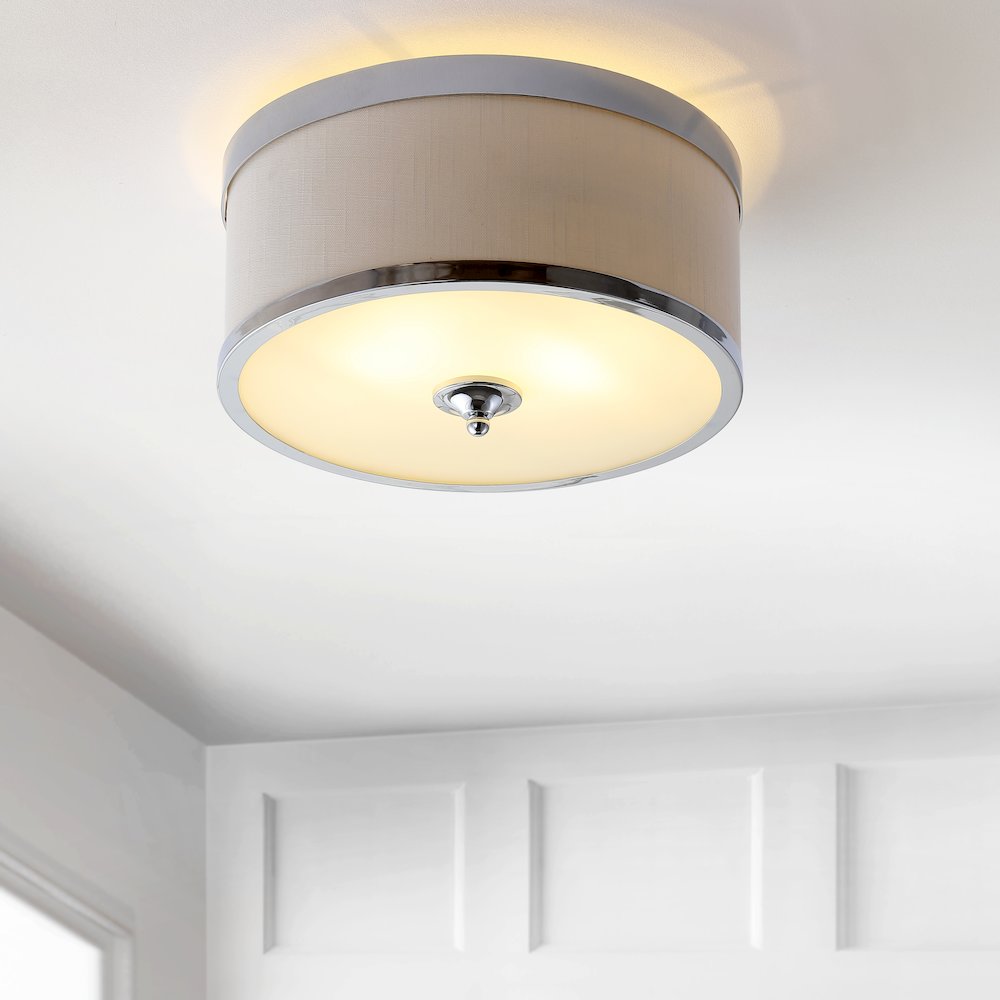 David Metal Led Flush Mount. Picture 4