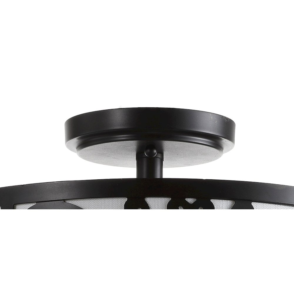 Katherine Metal Led Semi Flush Mount. Picture 4