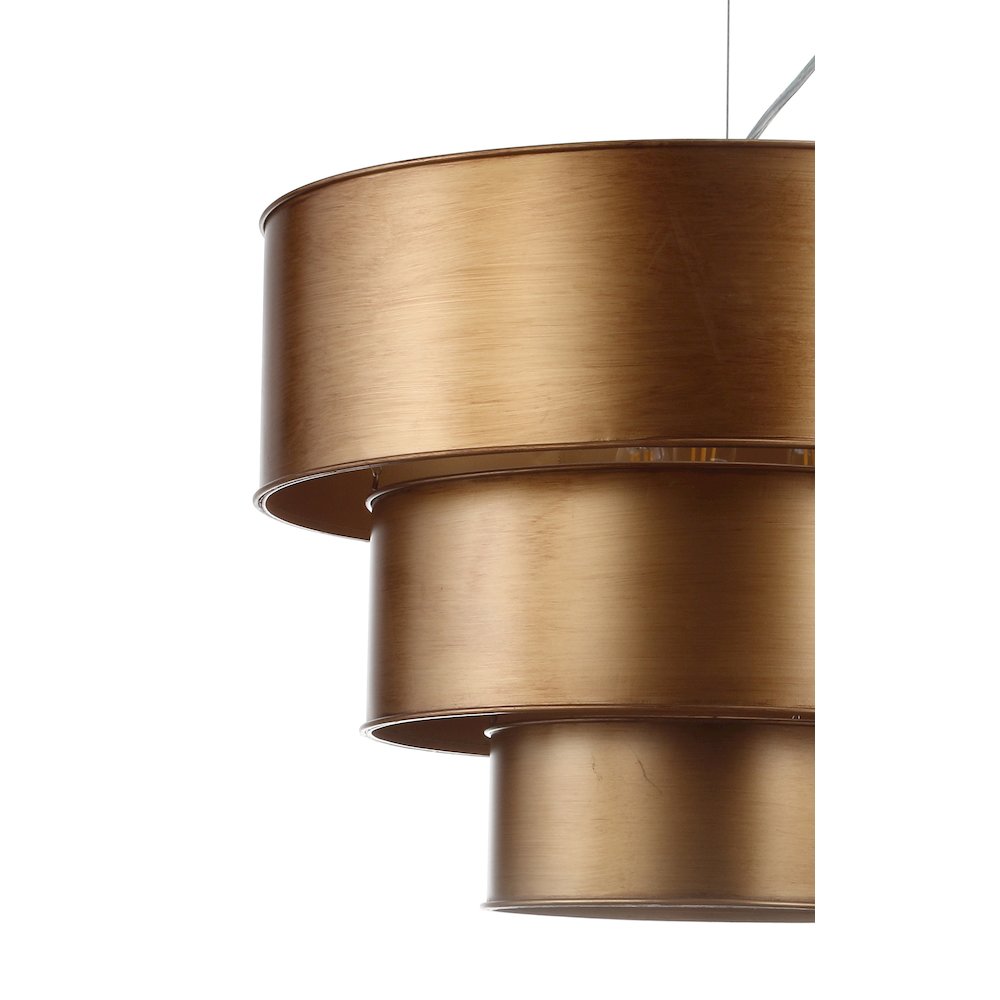 Lynn Tier Metal Led Pendant. Picture 5