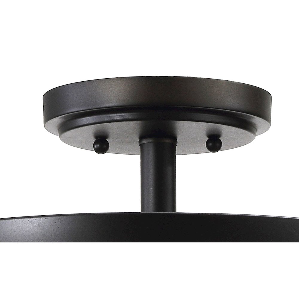 Sylvain Metal Led Semi Flush Mount. Picture 4