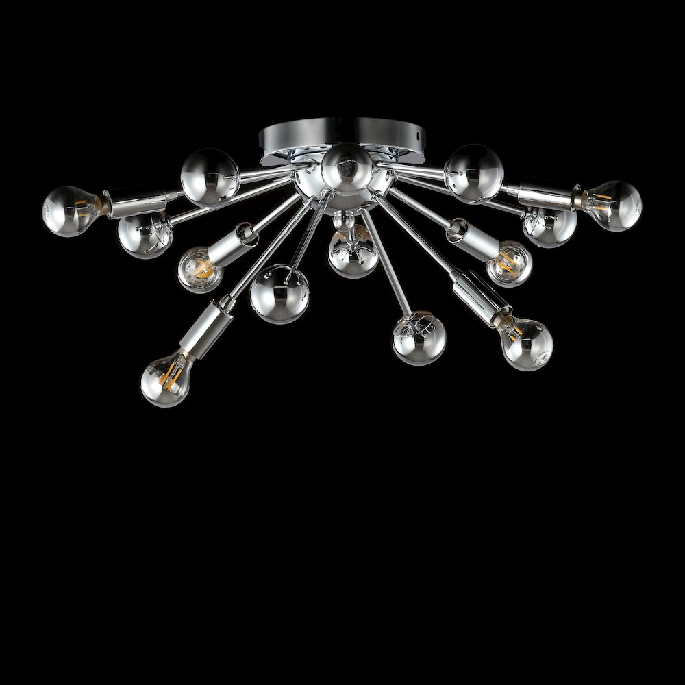 Copernicus Metal Led Flush Mount. Picture 4