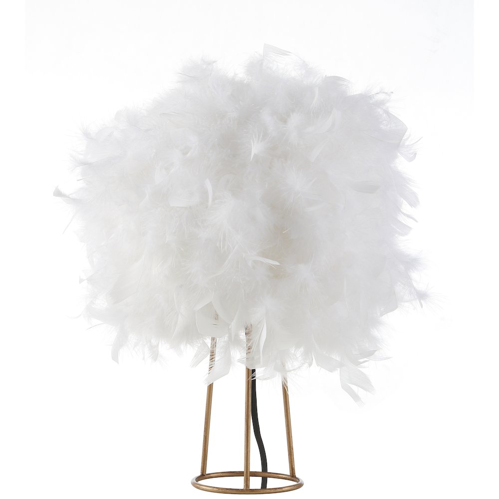 Stork Feather Metal Led Table Lamp. Picture 2