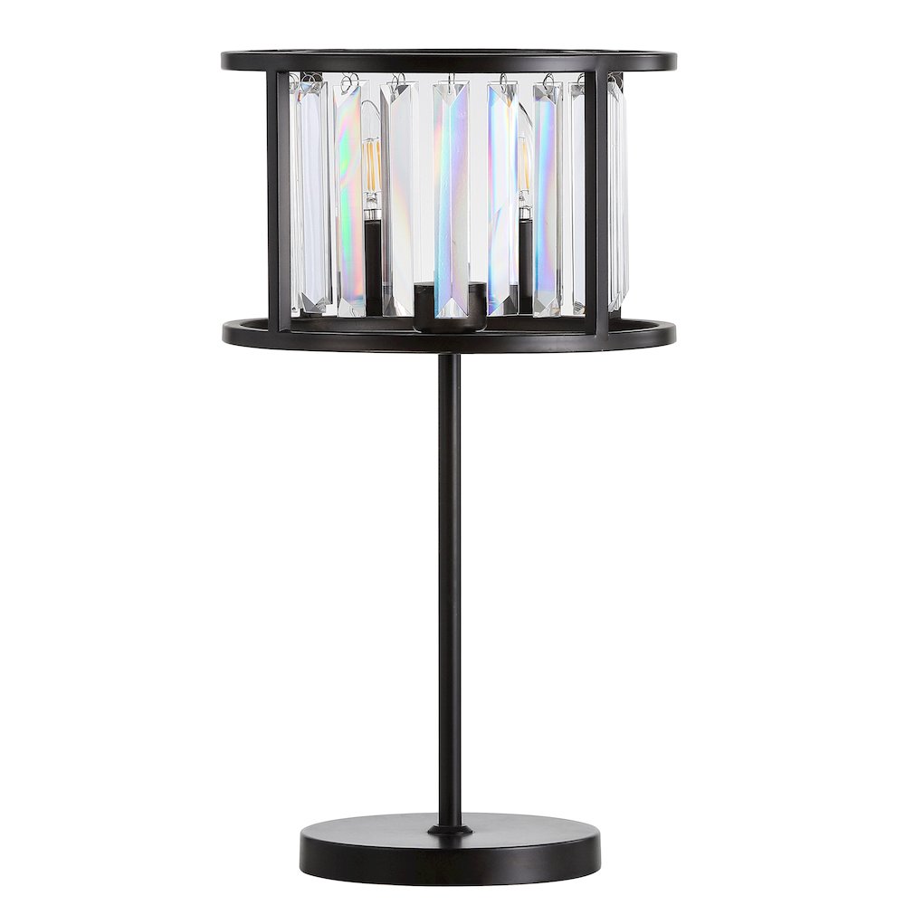 Bevin Metal/Crystal Led Table Lamp. Picture 2