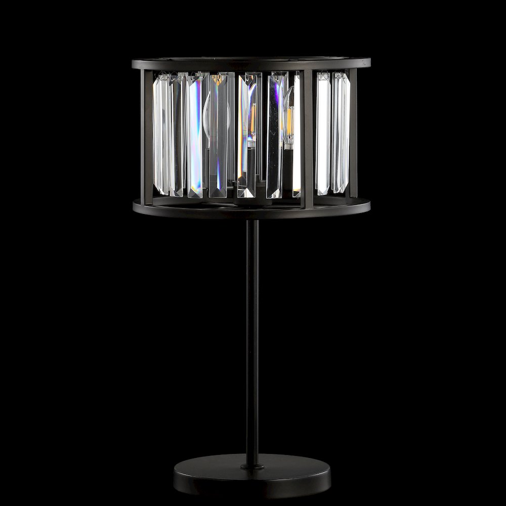 Bevin Metal/Crystal Led Table Lamp. Picture 4